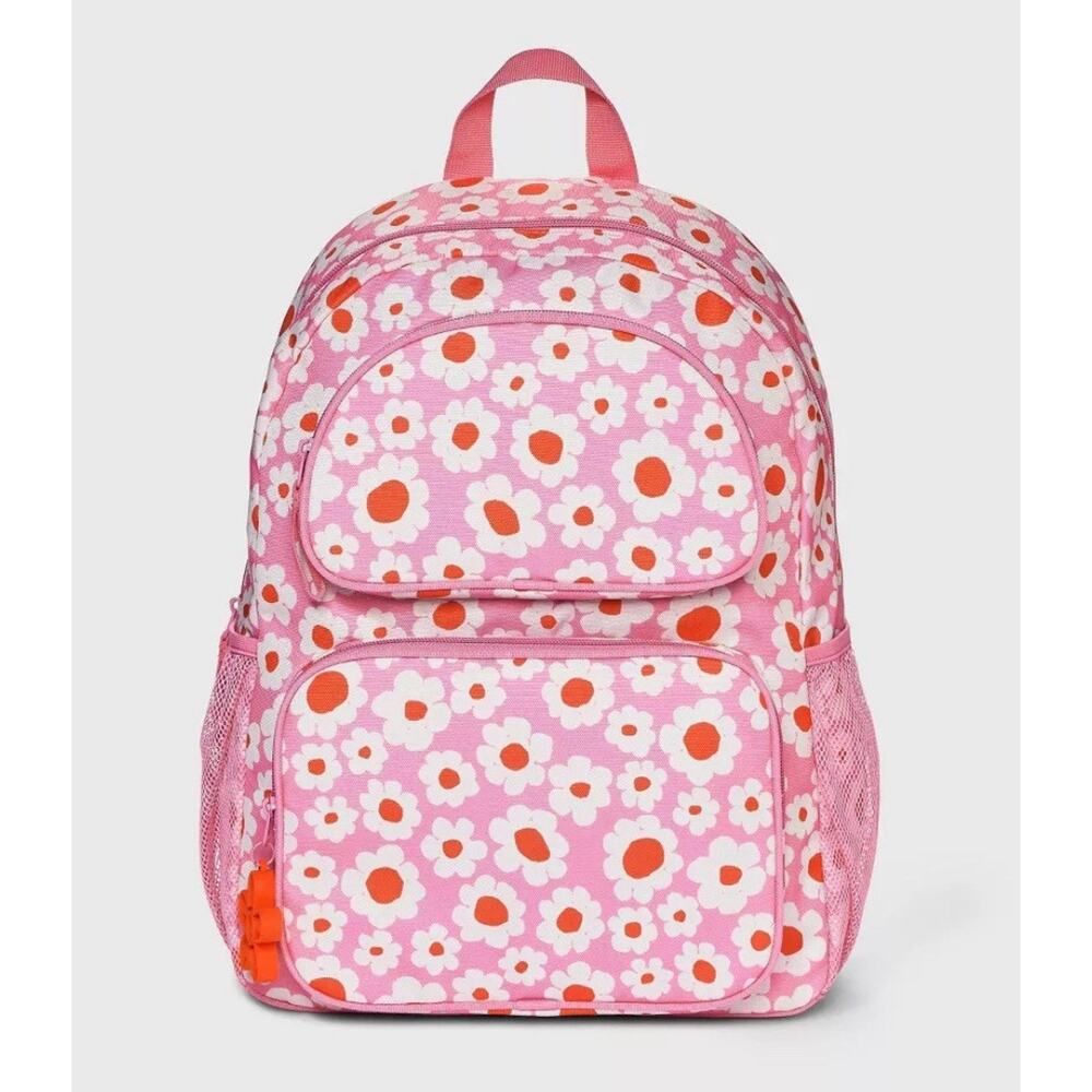 Cat & Jack Pink Floral Backpack